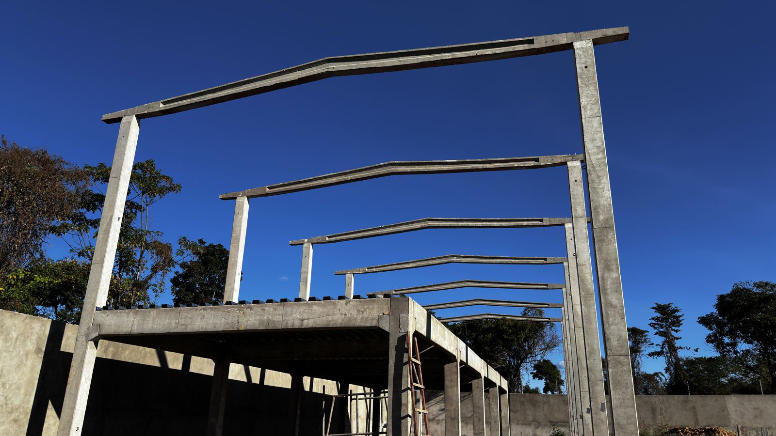 Vértice, Teresina (PI), estrutura em montagem